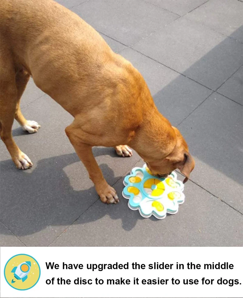 Juguetes de rompecabezas para perros inteligentes para principiantes, LC-dolida, dispensador de dulces para cachorros, juguetes interactivos para perros, mejora el coeficiente intelectual de tu perro, especialmente diseñado para entrenar golosinas