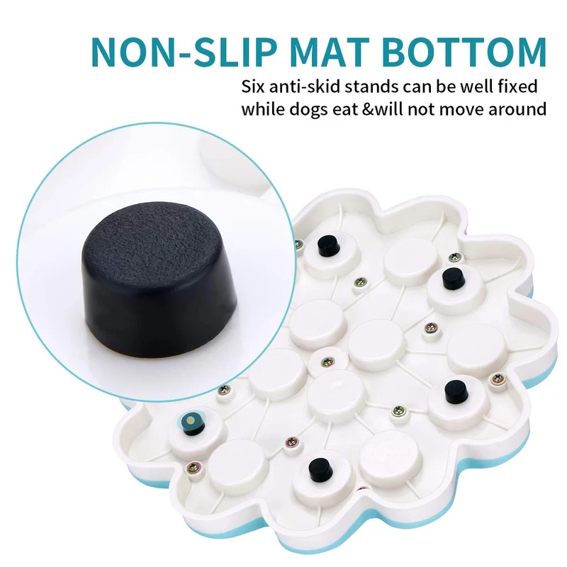 Juguetes de rompecabezas para perros inteligentes para principiantes, LC-dolida, dispensador de dulces para cachorros, juguetes interactivos para perros, mejora el coeficiente intelectual de tu perro, especialmente diseñado para entrenar golosinas
