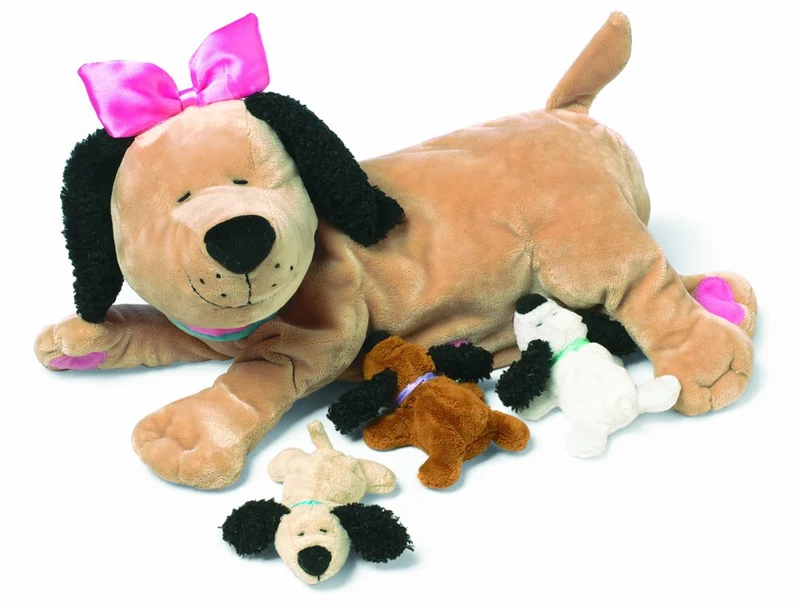 Manhattan Toy Nursing Nana Dog Nurturing Soft Stuffed Animal Toy
