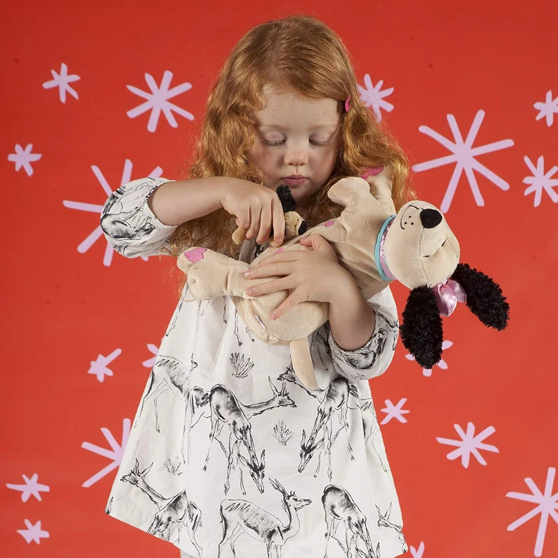 Manhattan Toy Nursing Nana Dog Nurturing Soft Stuffed Animal Toy