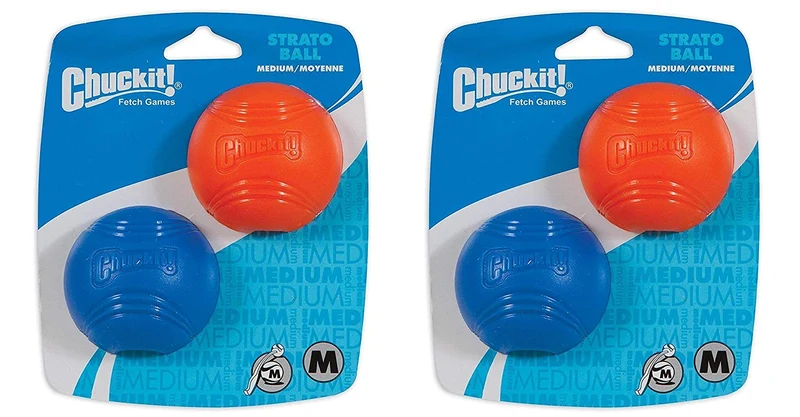 ¡Chuckit! Strato - Pelota (2 unidades, tamaño mediano)