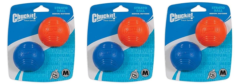 ¡Chuckit! Strato - Pelota (2 unidades, tamaño mediano)