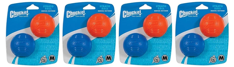 ¡Chuckit! Strato - Pelota (2 unidades, tamaño mediano)