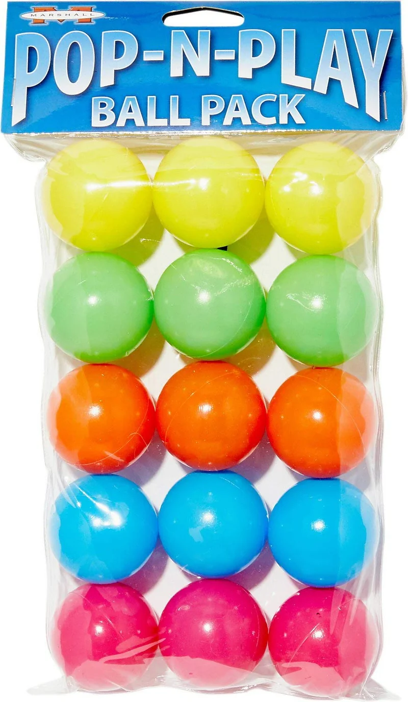 Marshall Pet Products Pop-N-Play - Juego de pelotas