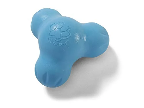 West Paw Zogoflex Tux Interactive Treat Dispensing Dog Chew Toy for Aggressive Chewers, 100% Guaranteed Tough, It Floats!, Made in USA