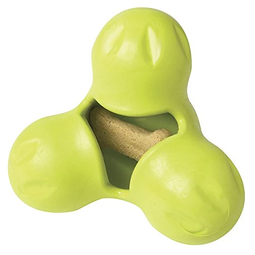 West Paw Zogoflex Tux Interactive Treat Dispensing Dog Chew Toy for Aggressive Chewers, 100% Guaranteed Tough, It Floats!, Made in USA