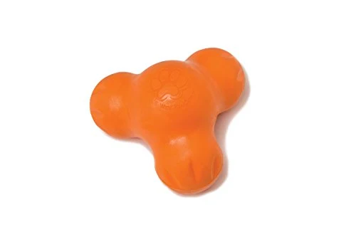 West Paw Zogoflex Tux Interactive Treat Dispensing Dog Chew Toy for Aggressive Chewers, 100% Guaranteed Tough, It Floats!, Made in USA