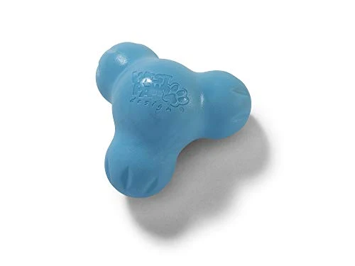 West Paw Zogoflex Tux Interactive Treat Dispensing Dog Chew Toy for Aggressive Chewers, 100% Guaranteed Tough, It Floats!, Made in USA