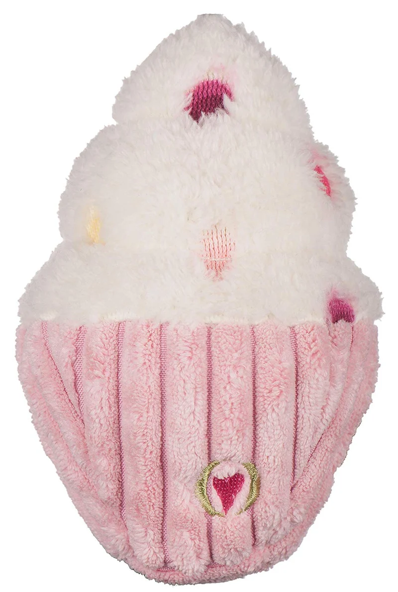 HuggleHounds - Juguete de peluche chirriante para perros con nudos para masticadores agresivos