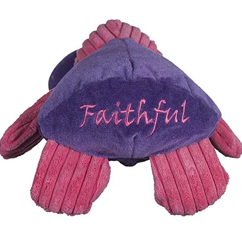 HuggleHounds - Juguete de peluche chirriante para perros con nudos para masticadores agresivos