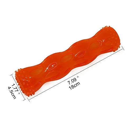 CEESC Juguete para masticar perros, limpieza de dientes de hueso y juego de rompecabezas para cachorro, 3 tamaños y 3 opciones de colores
