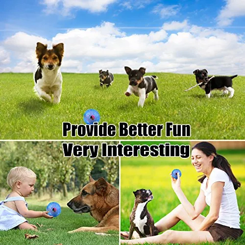 CHLEBEM Juguetes interactivos para perro, juguete para masticar para perros pequeños y medianos, dispensador de alimentos IQ Treat, puzle para cachorros y mascotas, bola de goma resistente y duradera, mejor limpieza de bolas de dientes para perros (azul)