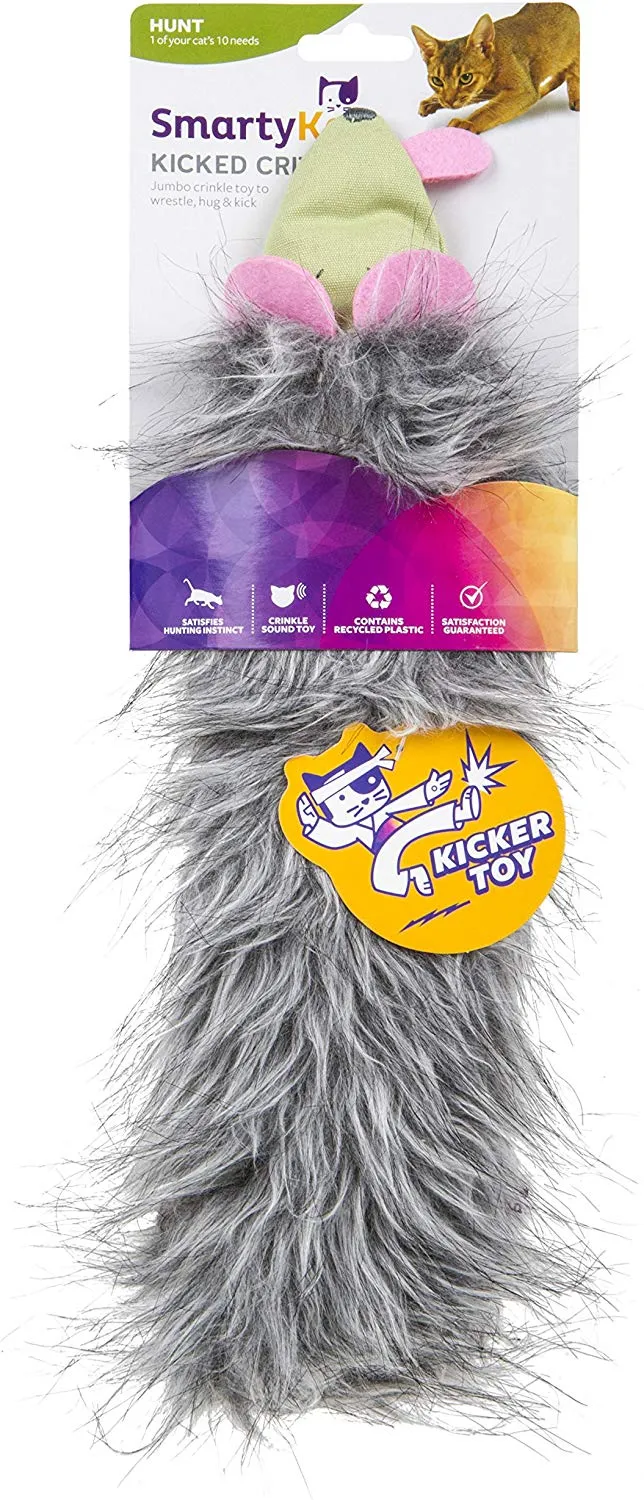 smartykat Kicked Critter Kicker gato de peluche Juguete