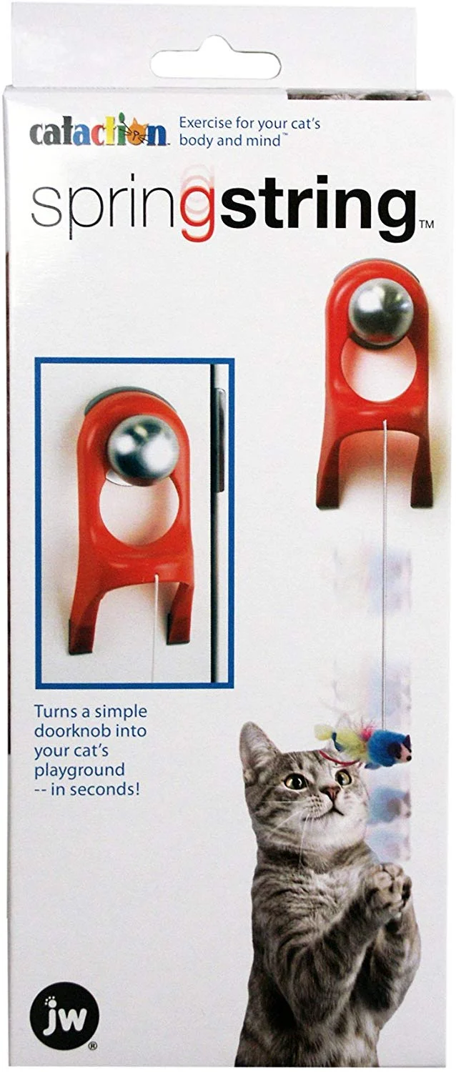 Juguete Spring String para gato, de JW Pet