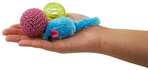 Juego de juguetes para gatos de Pet Craft Supply – Accesorios para gatos multicolor