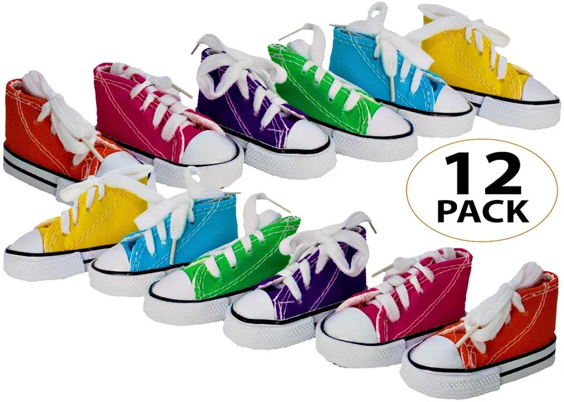Bonka Bird Toys Mini Sneaker Bird Toy Cage Craft Cages Pet Parrot,Small Dog, Cockatiel, African, Grey, Cockatoo, Cats, Ferrets, Rabbits, Guinea Pigs and Small Animals