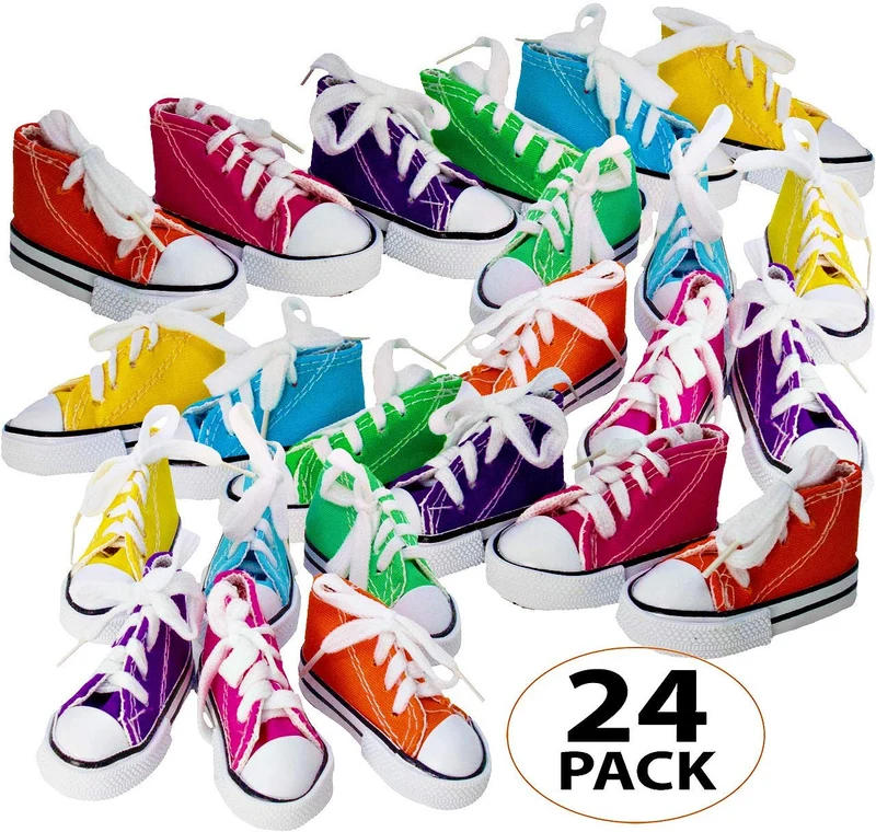 Bonka Bird Toys Mini Sneaker Bird Toy Cage Craft Cages Pet Parrot,Small Dog, Cockatiel, African, Grey, Cockatoo, Cats, Ferrets, Rabbits, Guinea Pigs and Small Animals