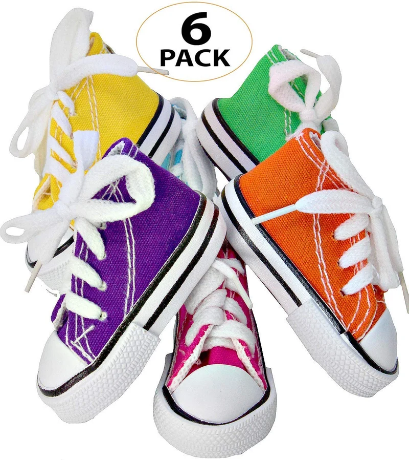Bonka Bird Toys Mini Sneaker Bird Toy Cage Craft Cages Pet Parrot,Small Dog, Cockatiel, African, Grey, Cockatoo, Cats, Ferrets, Rabbits, Guinea Pigs and Small Animals