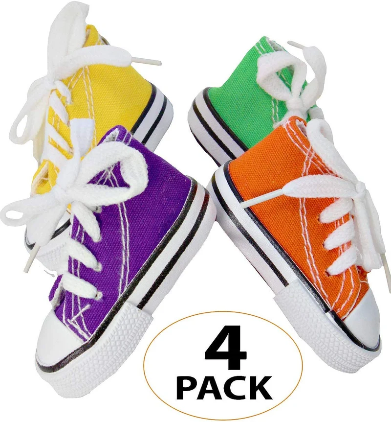 Bonka Bird Toys Mini Sneaker Bird Toy Cage Craft Cages Pet Parrot,Small Dog, Cockatiel, African, Grey, Cockatoo, Cats, Ferrets, Rabbits, Guinea Pigs and Small Animals