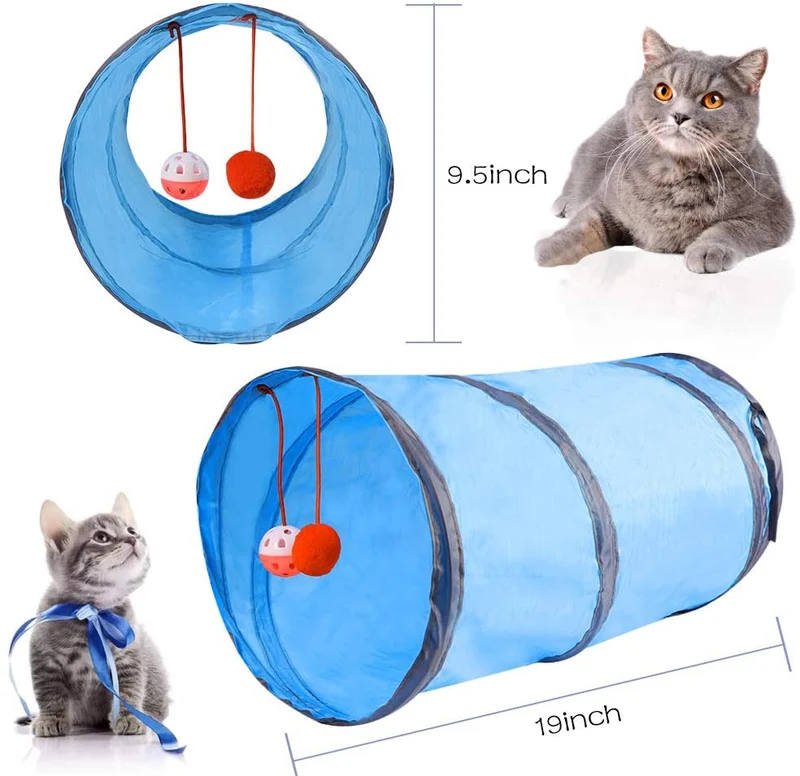M JJYPET Juguetes para gatos, surtidos, bolas arrugadas para gato, gatito, gatito