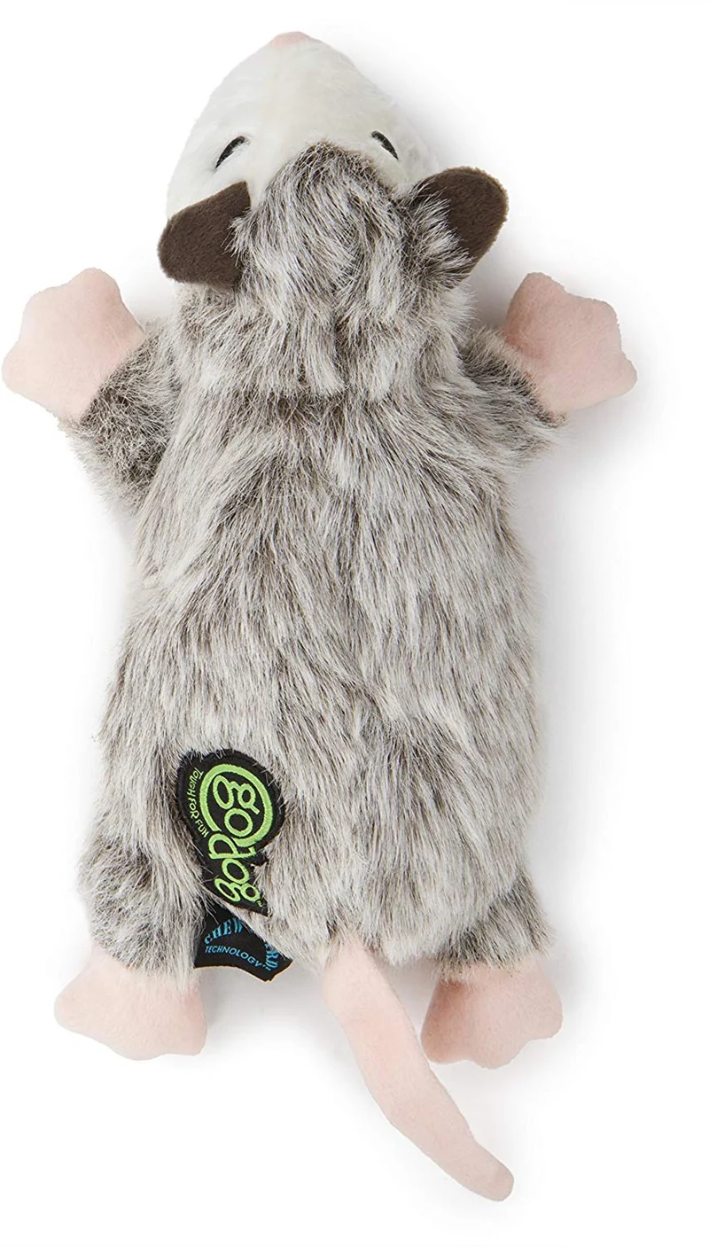 goDog Flatz Juguete para perro con protector para masticar