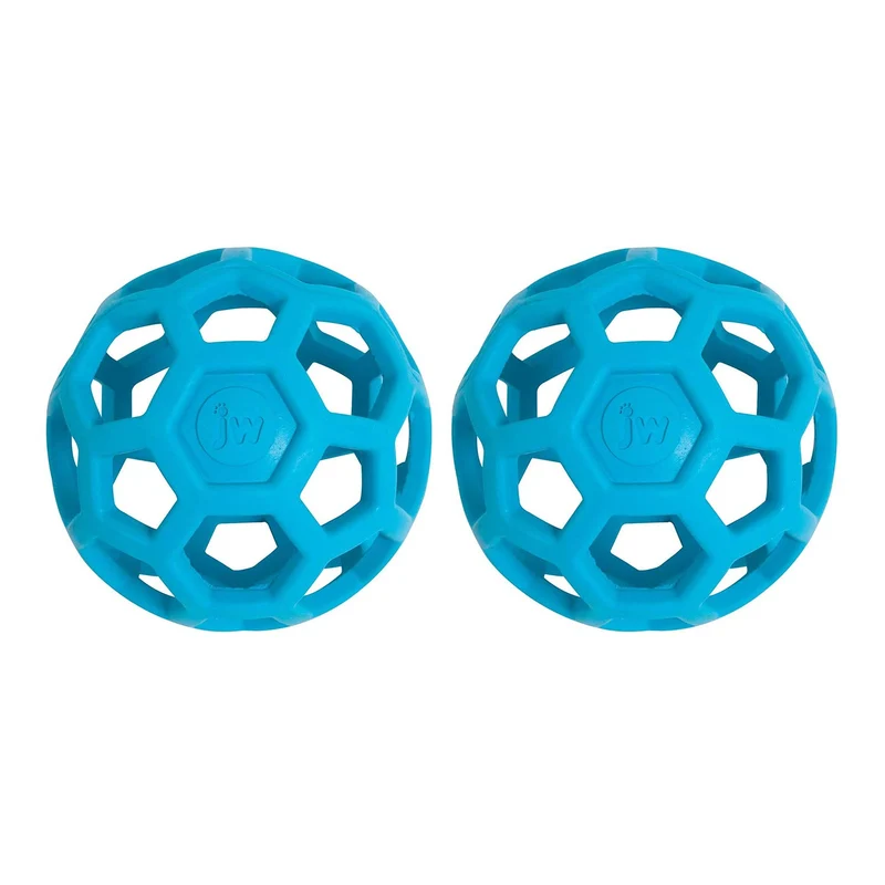 JW Hol-ee Roller Original - Bola dispensadora de dulces para perro, goma natural dura, varios colores