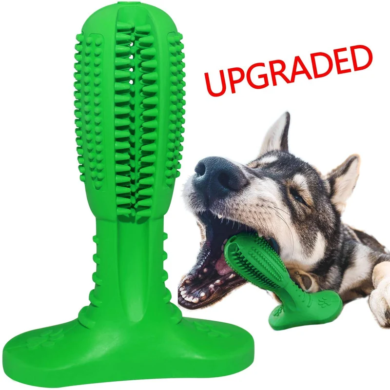 Cepillo de dientes de goma natural para perros de HETOO