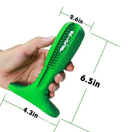 Cepillo de dientes de goma natural para perros de HETOO
