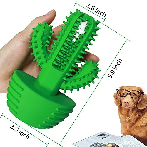 Cepillo de dientes de goma natural para perros de HETOO