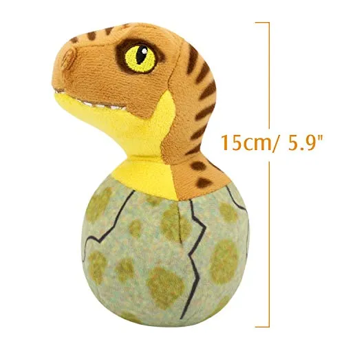Pawaboo Juguetes de peluche para perro, [2 unidades] Juguetes de peluche para mascotas con suave de pelo sintético, juguete para cachorros, masticable, muñeca de peluche no tóxico