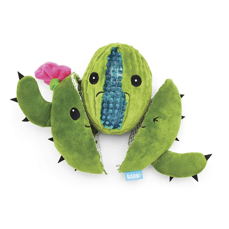 Peluche interactivo 2 en 1 de BarkBox para perros pequeños, medianos y grandes