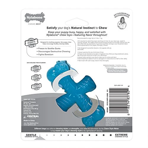 Nylabone Power Chew Juguete para perro duradero, carne de vacuno,