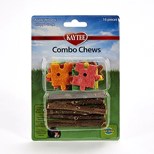 Kaytee Combo Chews, Apple Wood y Crispy Puzzle