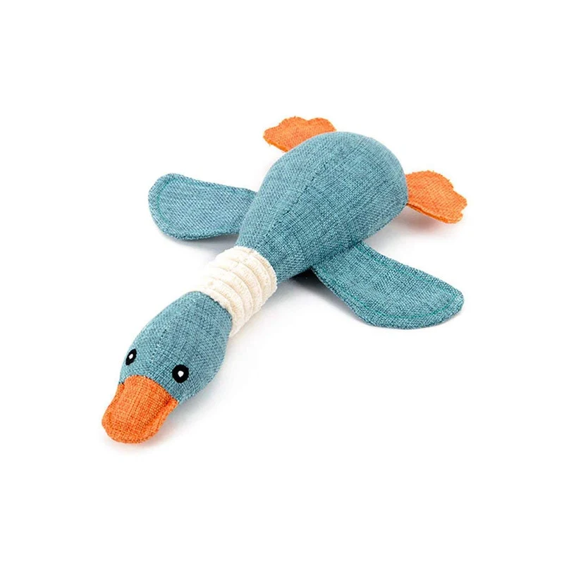Vitscan Dog Toys for Aggressive Chewers Indestructible Large Breed and Squeaky Goose for Large Small Medium Dogs