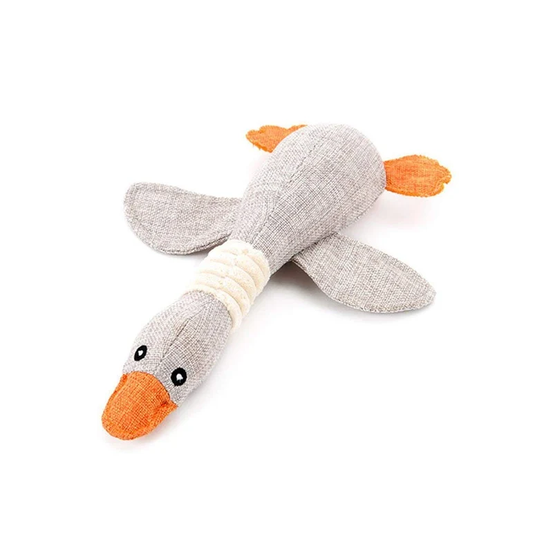 Vitscan Dog Toys for Aggressive Chewers Indestructible Large Breed and Squeaky Goose for Large Small Medium Dogs