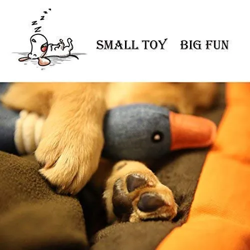 Vitscan Dog Toys for Aggressive Chewers Indestructible Large Breed and Squeaky Goose for Large Small Medium Dogs