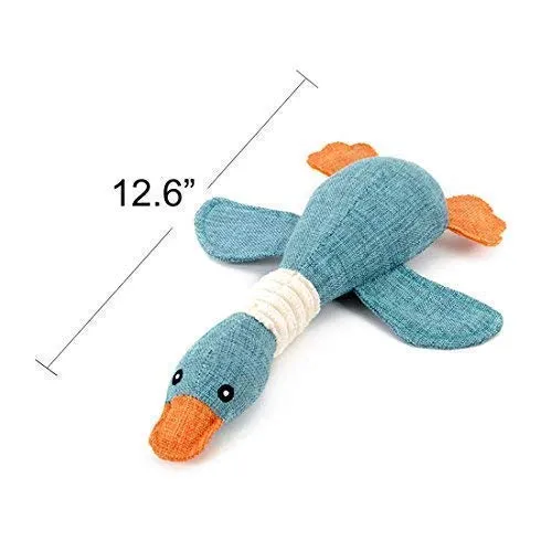 Vitscan Dog Toys for Aggressive Chewers Indestructible Large Breed and Squeaky Goose for Large Small Medium Dogs