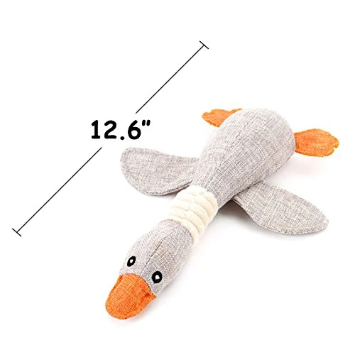 Vitscan Dog Toys for Aggressive Chewers Indestructible Large Breed and Squeaky Goose for Large Small Medium Dogs