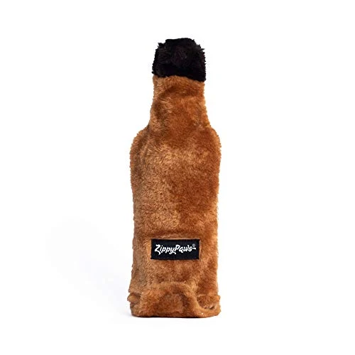 ZippyPaws Happy Hour Crusherz - Botella de agua para perro, diseño de corazón
