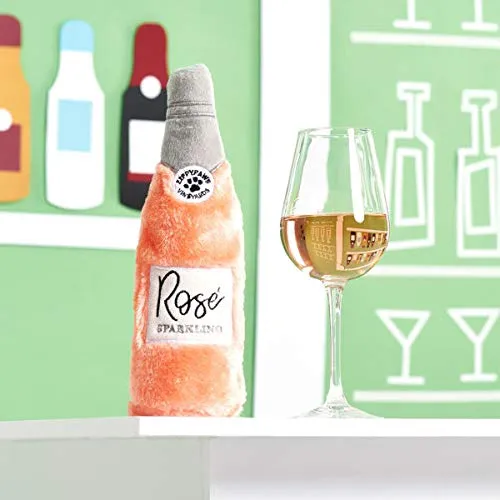 ZippyPaws Happy Hour Crusherz - Botella de agua para perro, diseño de corazón