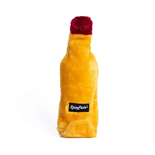 ZippyPaws Happy Hour Crusherz - Botella de agua para perro, diseño de corazón