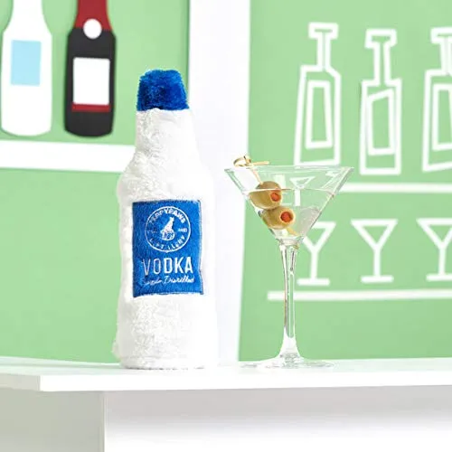 ZippyPaws Happy Hour Crusherz - Botella de agua para perro, diseño de corazón