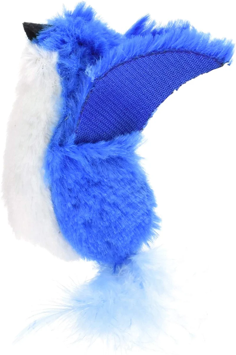 OurPets Play-N-Squeak - Juguete interactivo para gato, diseño de pájaros