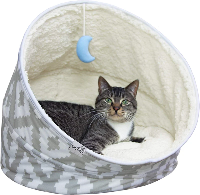 Kitty City Large Cat Tunnel Bed, Cat Bed, Pop Up Bed, Cat Toys, Christmas Tree