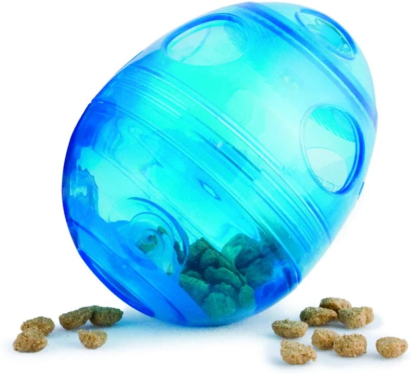 PetSafe FunKitty Egg Cersizer Dispensador interactivo de juguetes y alimentos