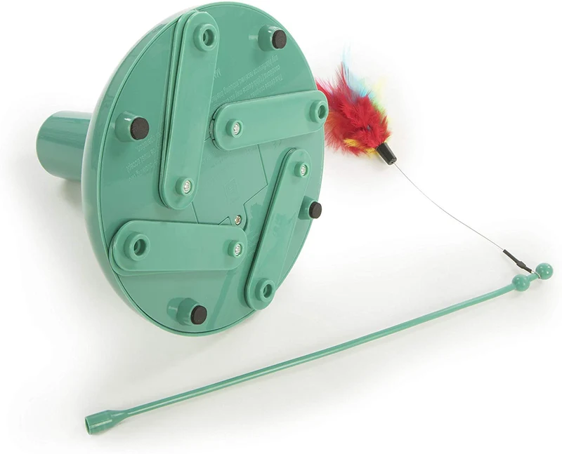 SmartyKat Loco! Juguete móvil para gatos automatizado para actividades