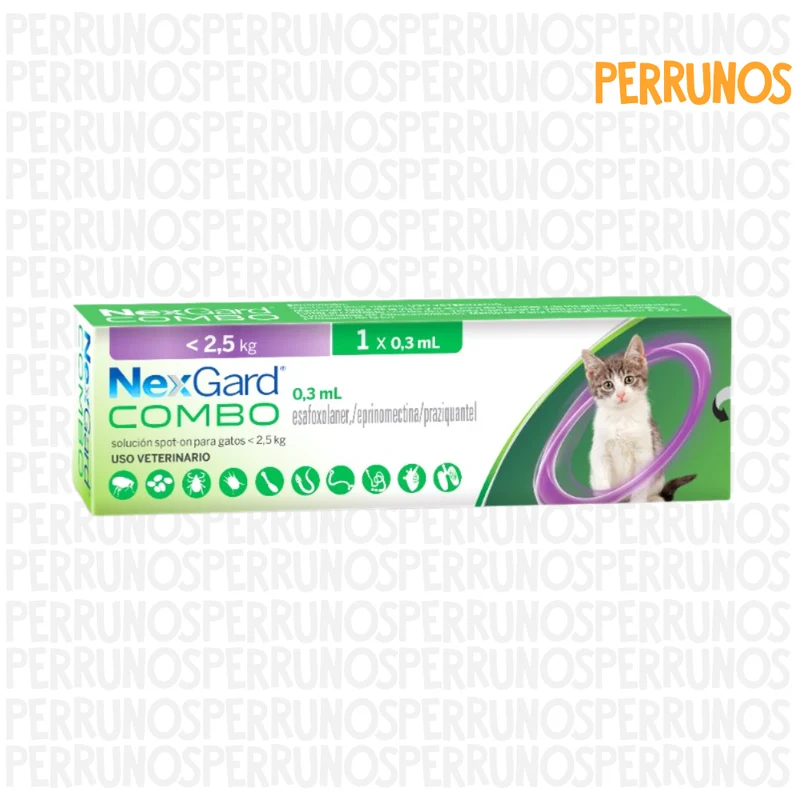 Nexgard Combo Pipeta para Gato hasta 2.5 kg