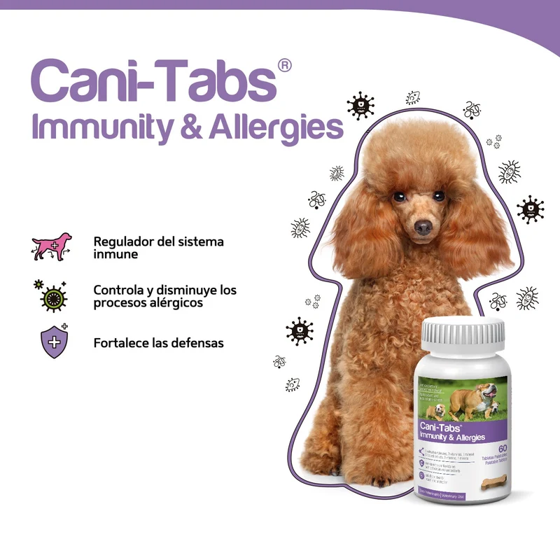 Cani-Tabs Immunity & Allergies - 60 tabletas