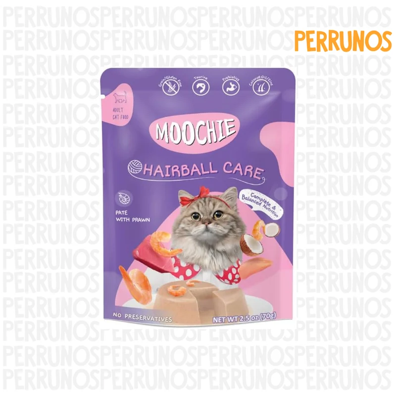 Moochie Pate Cuidado Bolas de Pelo 70gr
