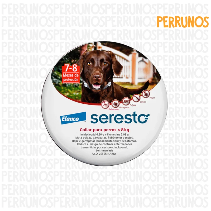 Seresto Collar Antipulgas para Perros más de 8kg